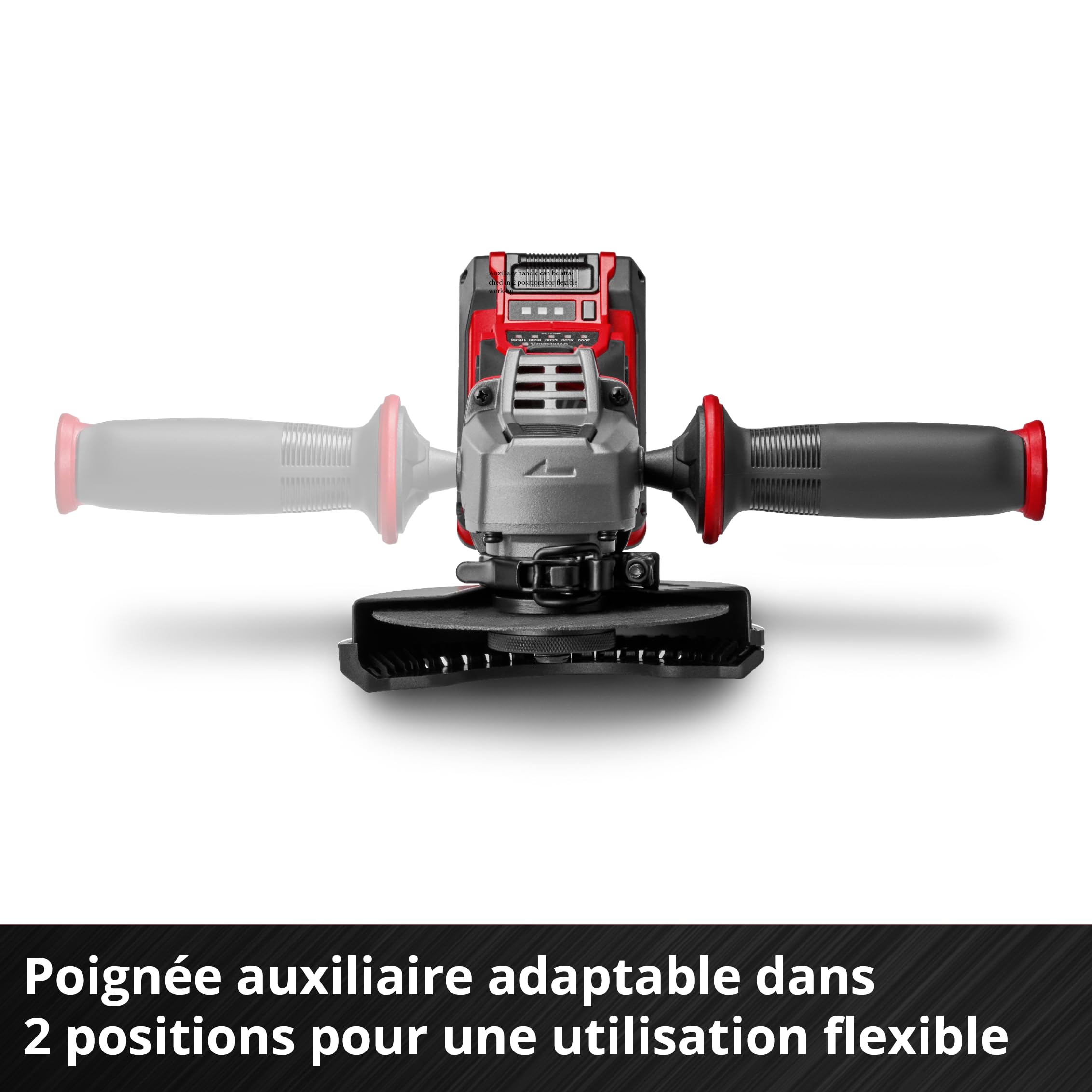 Einhell Professional Meuleuse d’angle sans fil TP-AG 18/125 CE Q Li Power X-Change (18 V, 900 W, Ø 125 mm, prof. de coupe 33 mm, moteur sans charbon, sans disque de coupe ni batterie)