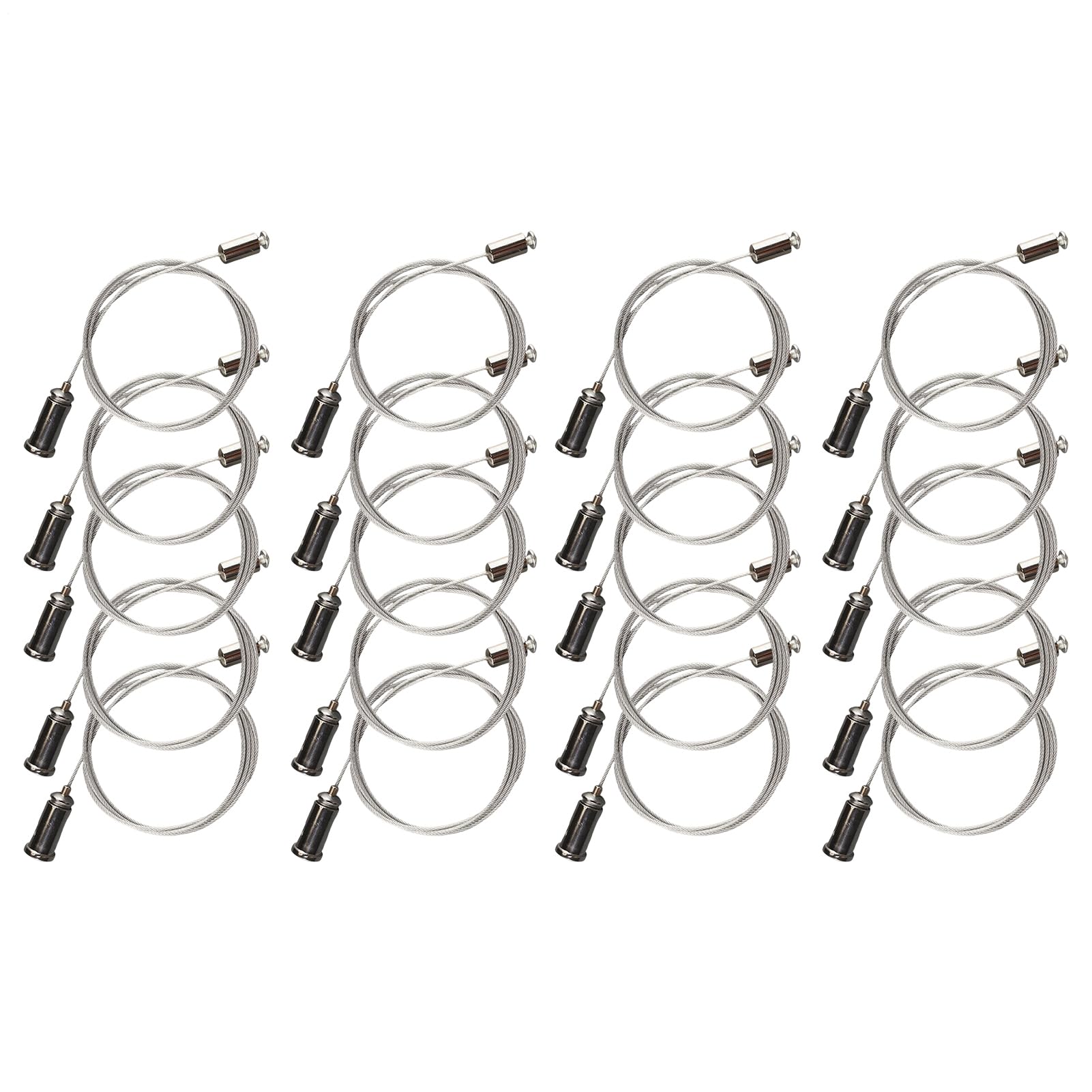 Cable de acero compacto ajustable para fijar paneles LED 8