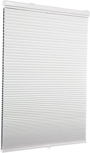 Miniatura 3 de Pumkust Persianas plisadas sin cordones personalizadas, parte superior abajo, opacas con aislamiento térmico, pantalla celular con el diámetro de