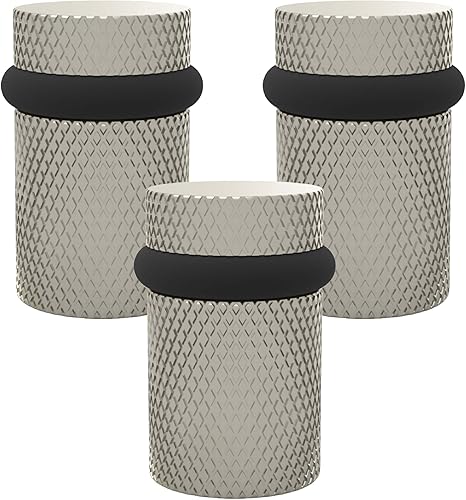 Miniatura 16 de Mega Handles Tope de puerta de piso, protector de pared de instalación rápida, protectores de pared para pomos de puerta, tope de puerta de piso