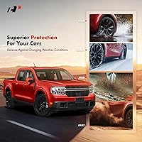 Vista 4 de A-Premium Solapas de barro Compatibles con Ford Maverick 2025 2024 2023 2022 Protectores contra salpicaduras para parachoques Delantero y trasero