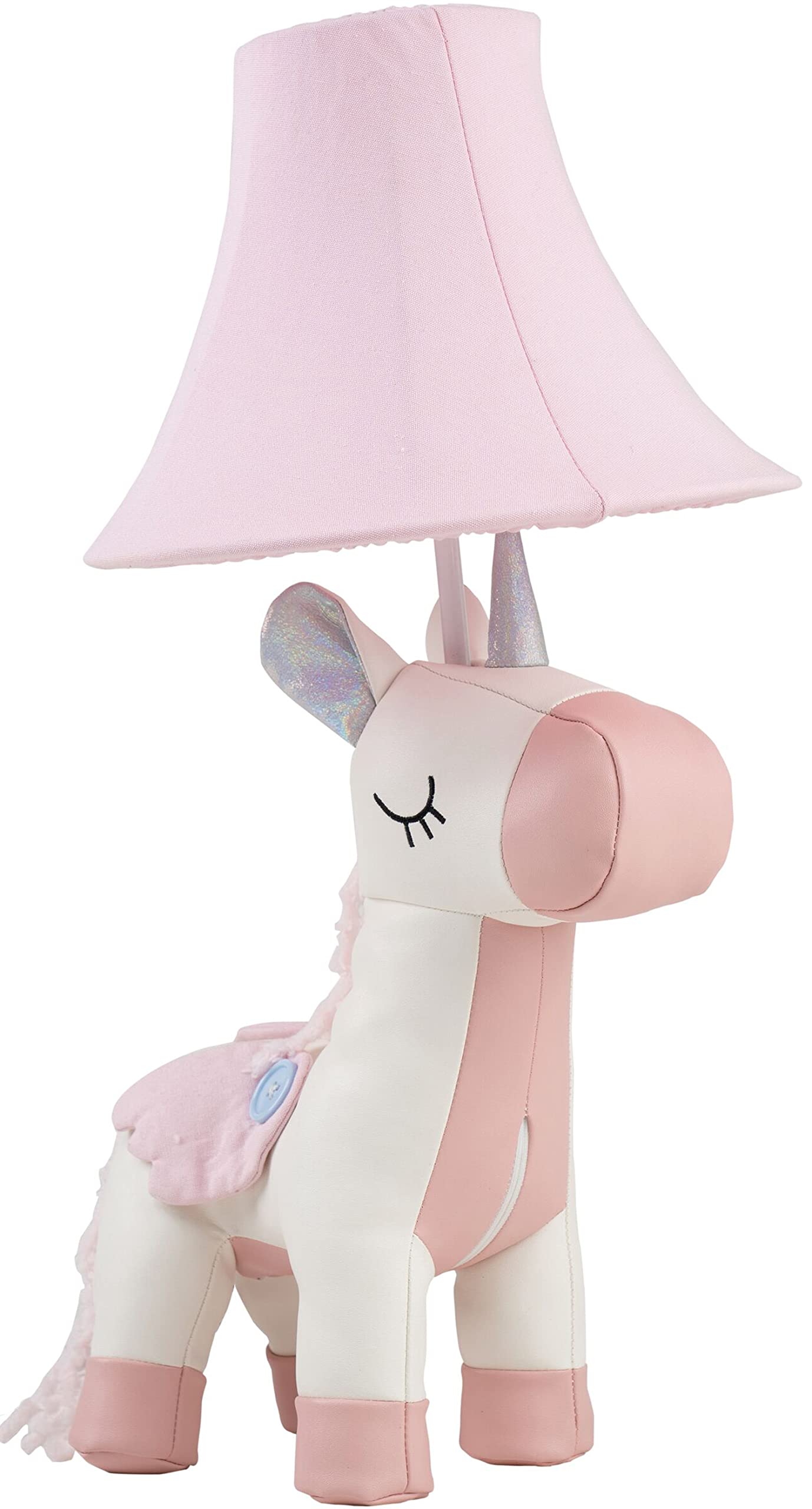 Happy Lamps Elsa das Einhorn LED-Tischlampe Kinderzimmer 51 cm Geschenkidee | handgefertigt, kindersicher, ideal fürs Kinderzimmer, Geschenkidee