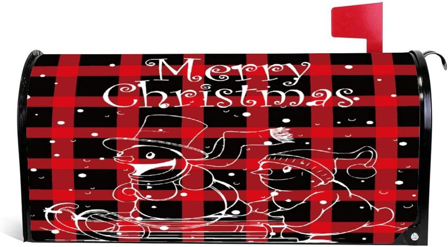 Mailbox Cover Wrapped, Standard Size Mailbox Wraps