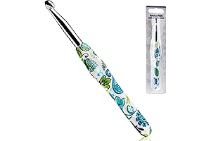 8mm Looen Crochet Hook: Comfort Grip, Effortless Stitching