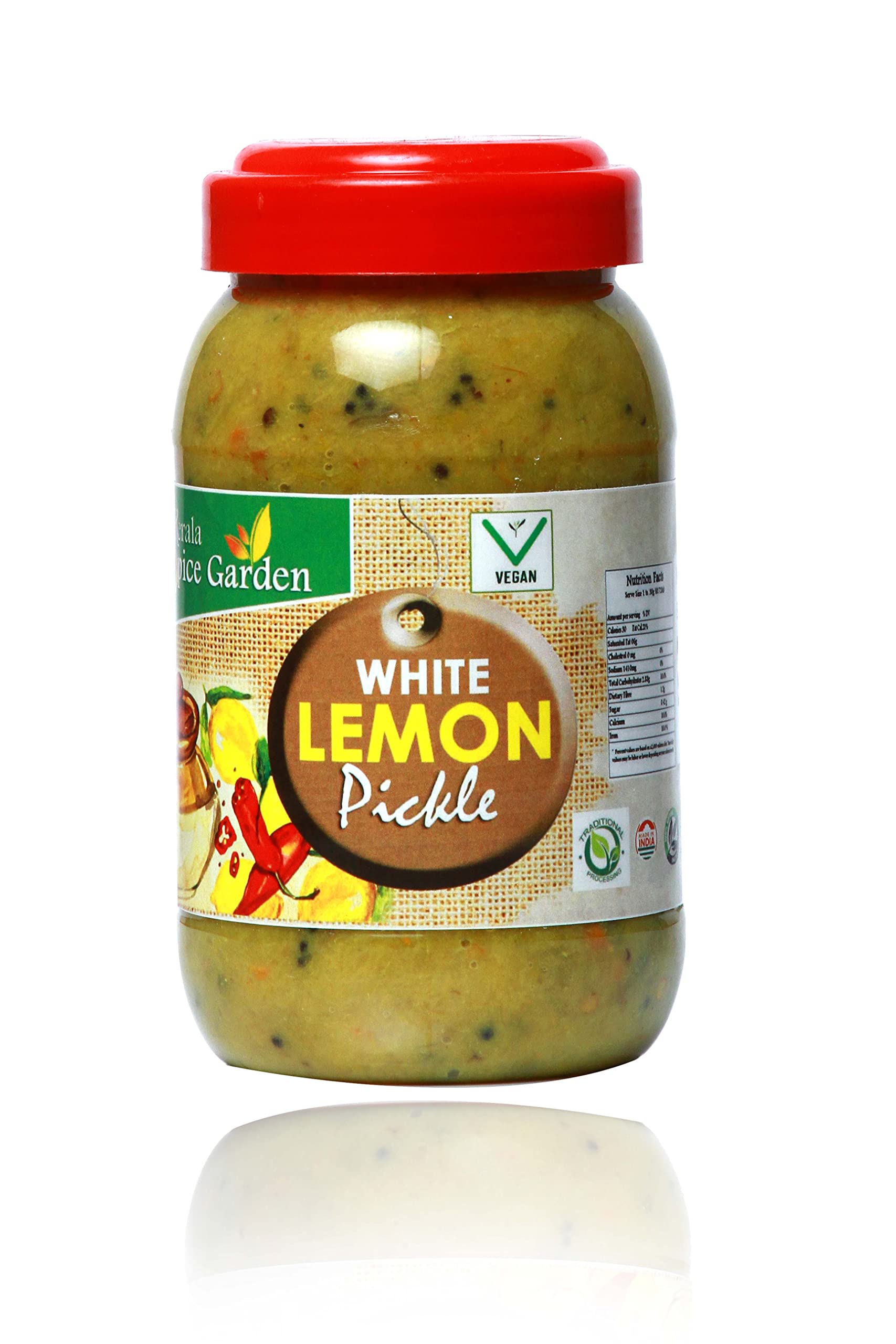 Kerala Spice Garden White Lemon Pickle 500gm | No Preservatives Added | Traditional | Healthy | Homemade | Lemon Pickle (500 g) (B09RVF48K3) Amazon Price History, Amazon Price Tracker