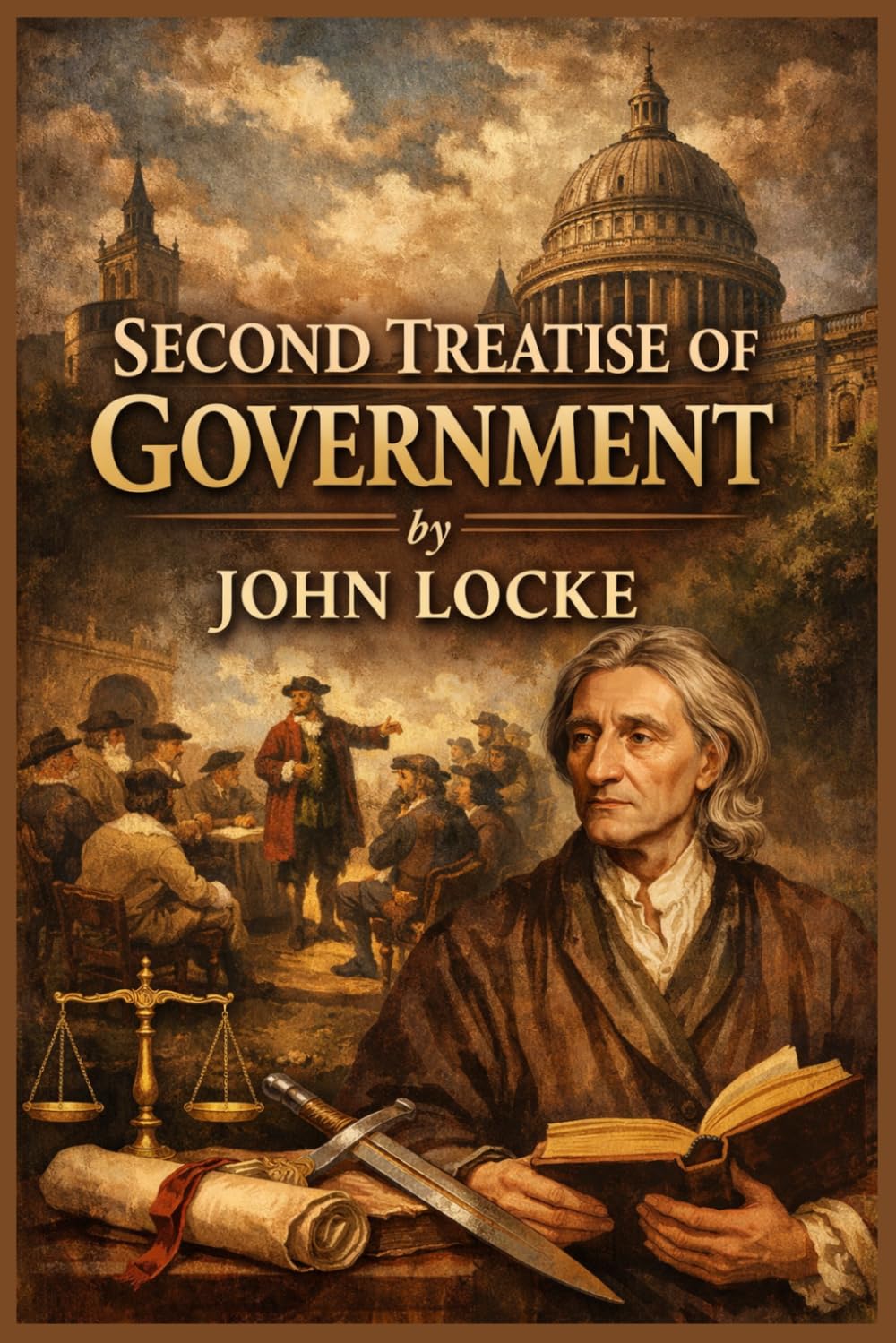 SECOND TREATISE OF GOVERNMENT by JOHN LOCKE: Second Treatise of Government: The Foundation of Liberty, Rights, and Modern Democracy