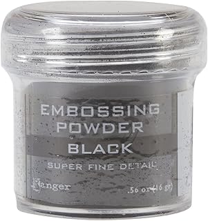 Embossing Powder.84 oz, Solid Black-picture-21