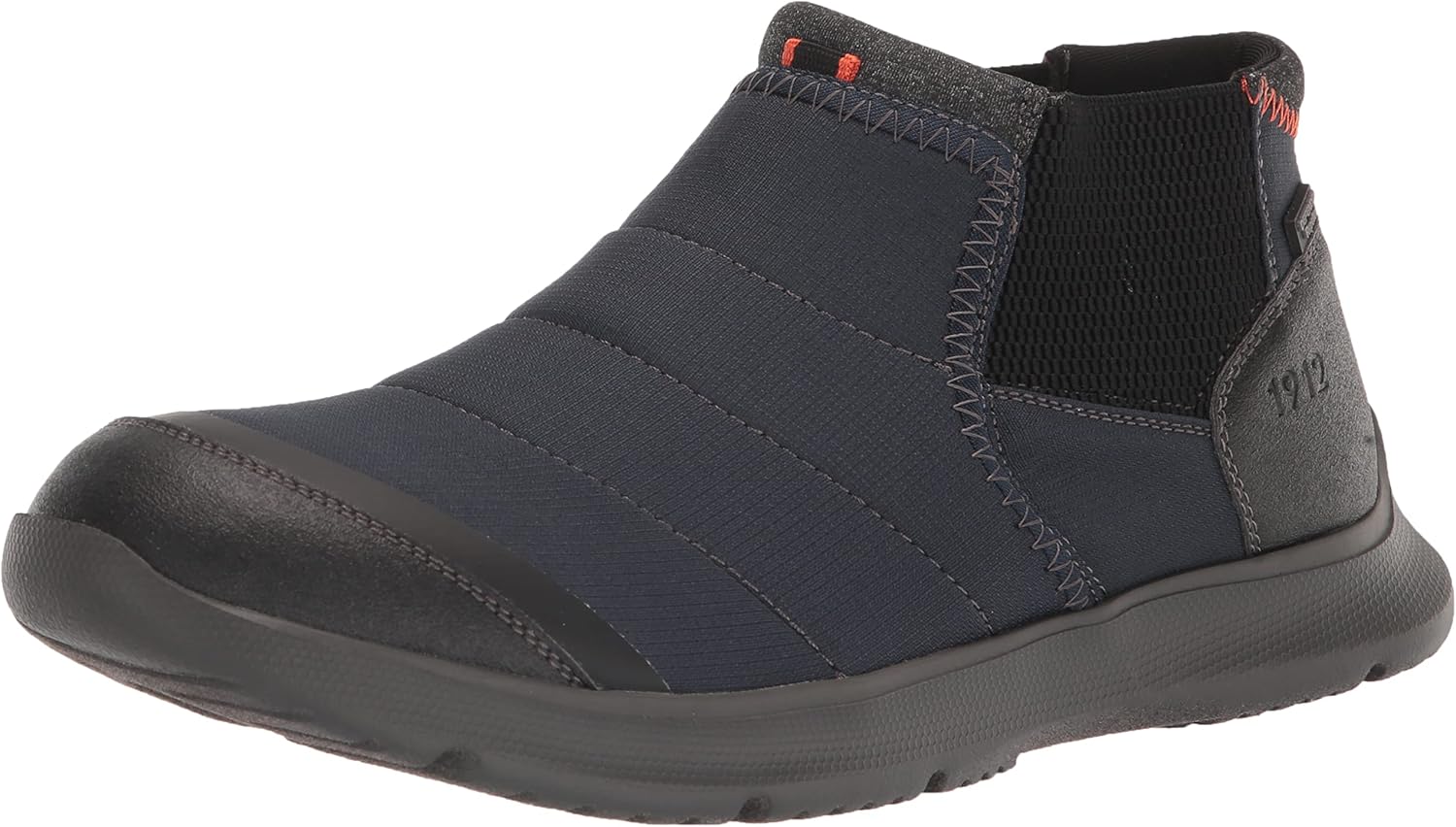 Nunn Bush Men's Bushwacker Slip-On Lightweight Boot with Scotchguard Defender Chelsea, Navy, 8