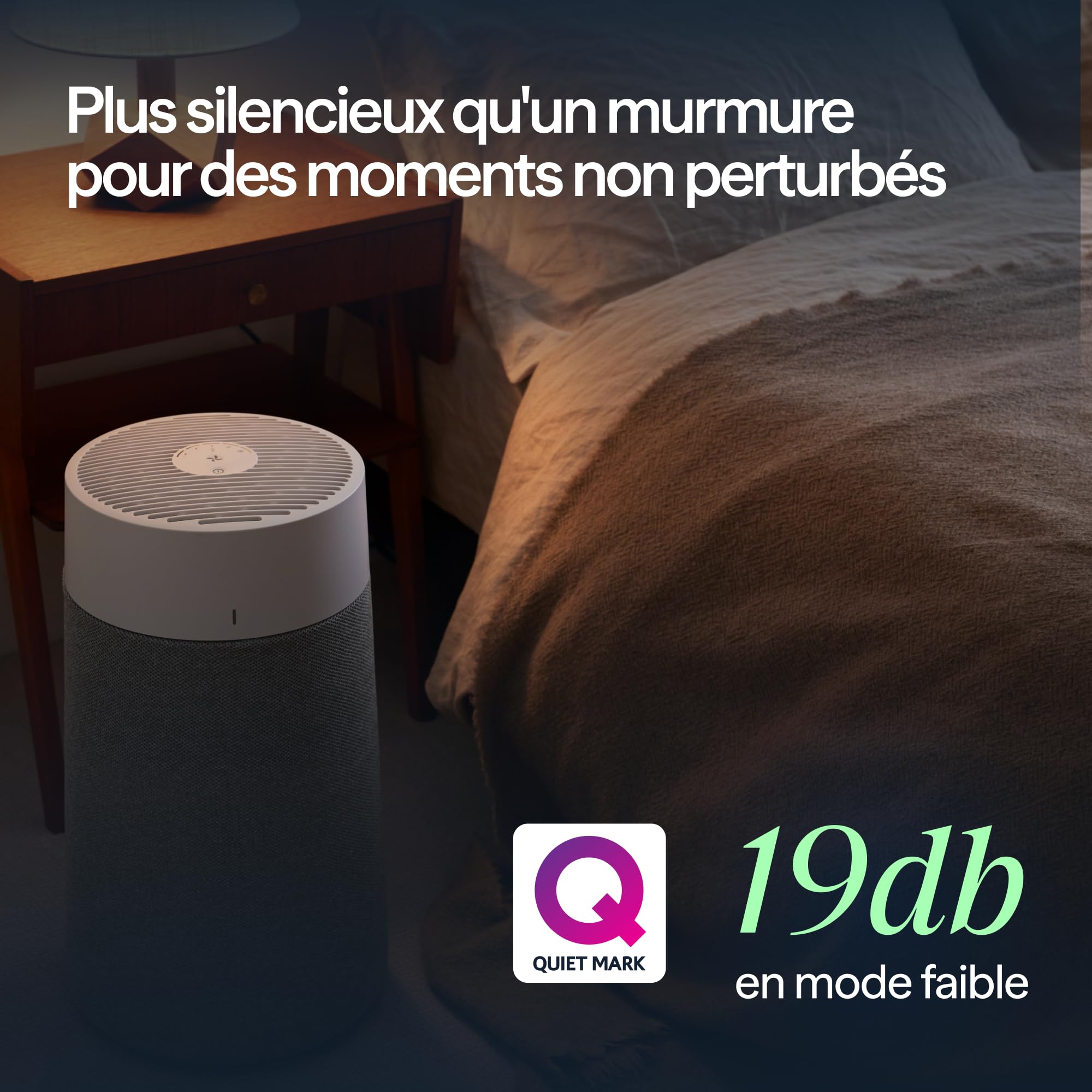 BLUEAIR Blue Pure 511i Max Purificateur d’air pour pièces jusqu’à 43 m² – Intelligent, silencieux, HEPASilent™ | Idéal maison, chambre, enfants | Poussière, allergènes, fumée, moisissures, poils