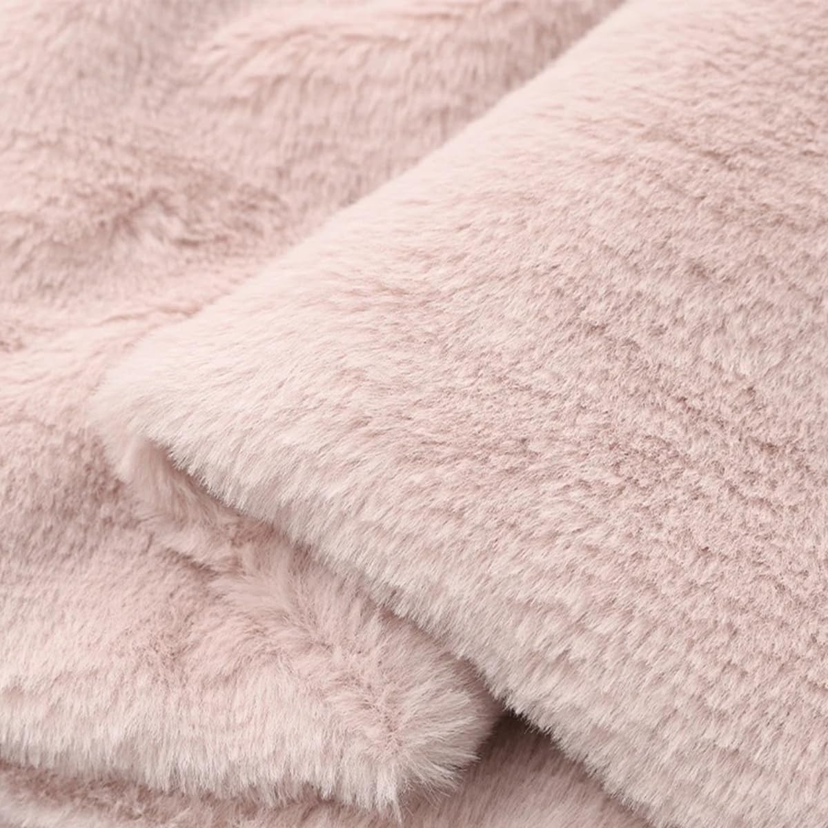 Tissu peluche courte doux 50x160cm housse de coussin et loisirs créatifs