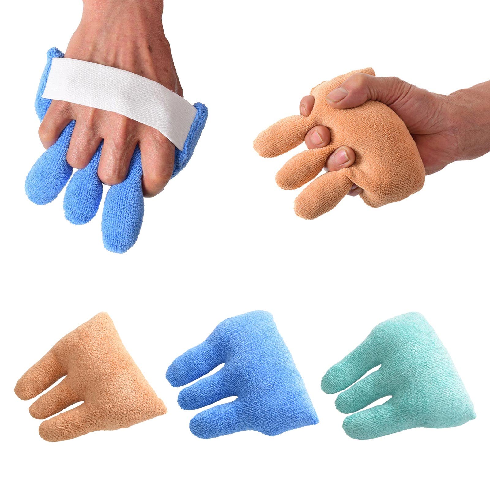 Mllepjdh Finger Separator Finger Contracture Cushion Hand & Finger Aid For Contracture & Skin Breakdown Comfortable For Protect Cone With Finger Separator Finger Separators For Hands Finger Cushion