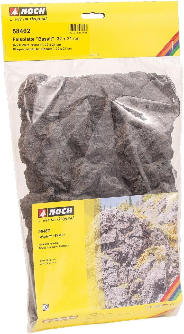 Noch 58462 Rock Plate Basalt G,0,H0,Tt,N,Z Scale Model Kit