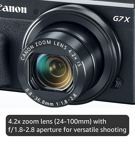 Amazon.com : Canon PowerShot Digital Camera [G7 X Mark II] with Wi
