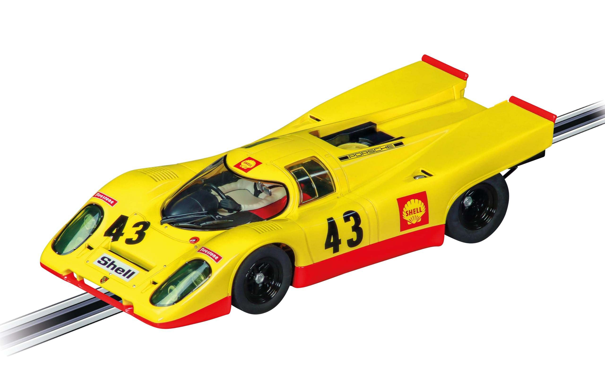 Carrera Digital 124 | Porsche 917KH No.43, Spa 1000km, 1970 | Auto für Rennbahn | Rennbahnen und lizensierte Slotcars | bis zu 4 Spieler | Für Kinder ab 10 Jahren & Erwachsene
