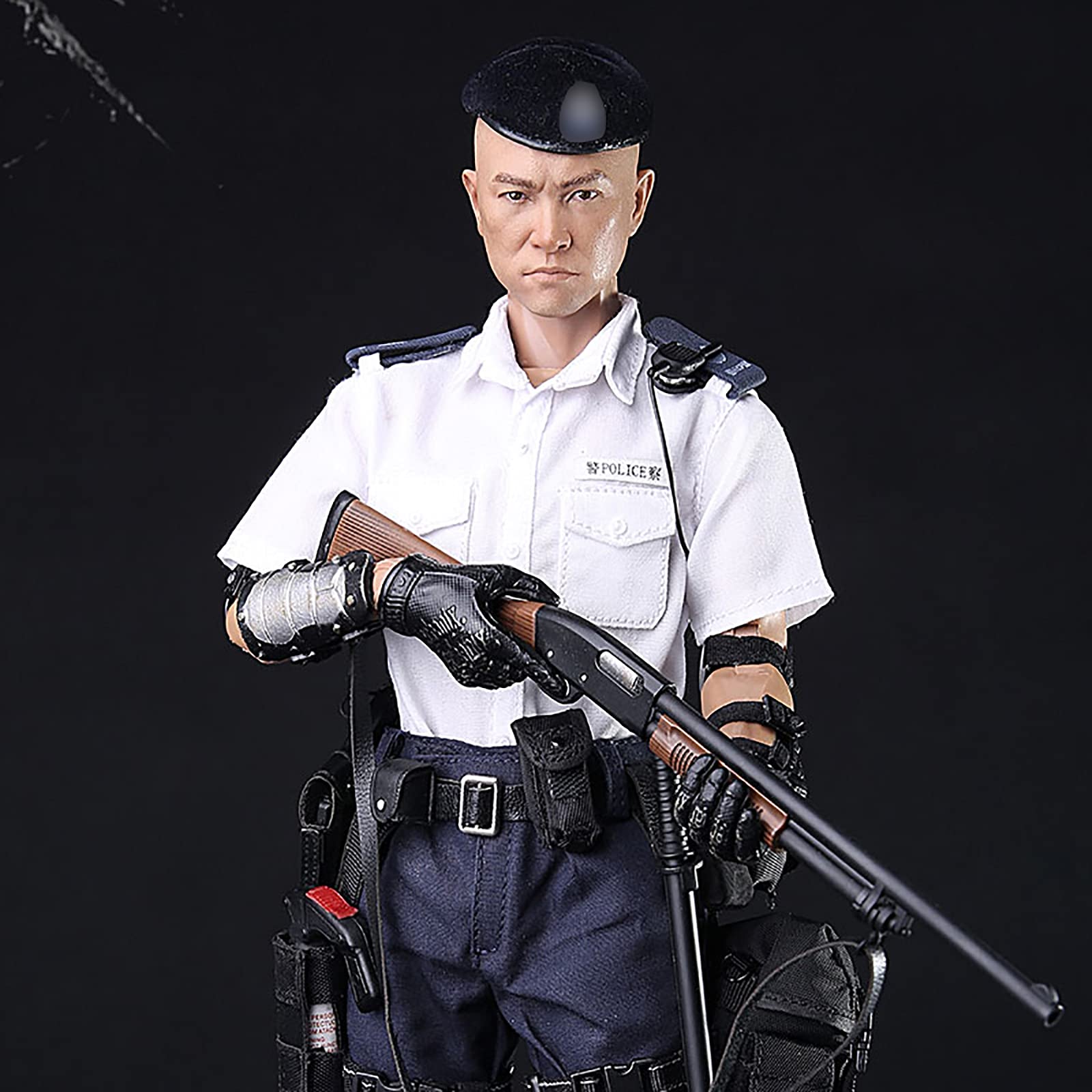 Amazon.co.jp: 1/6スケールミリタリーアクションフィギュア 香港ハゲ