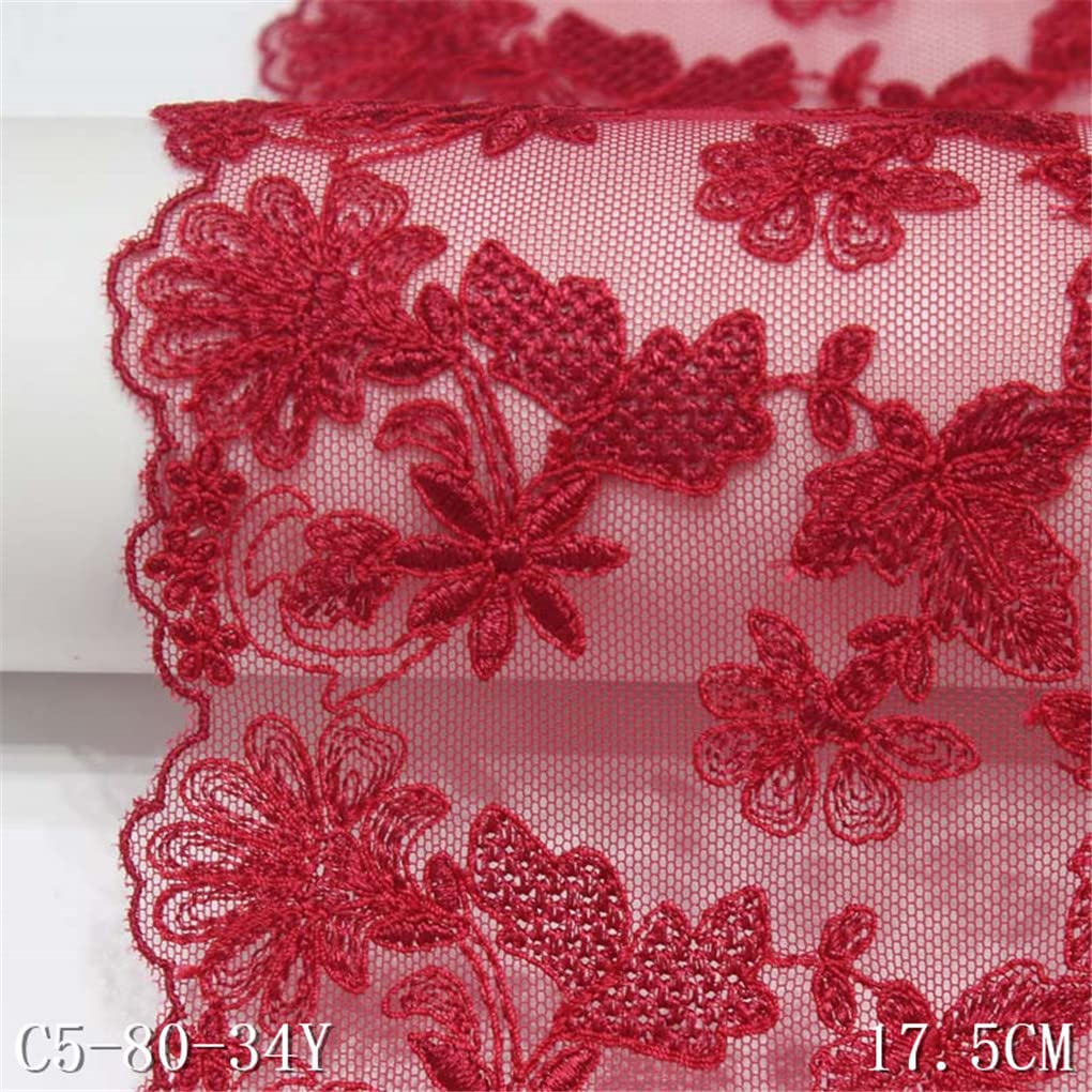 burgundy lace dress accessories Burgundy Lace Collared Midi Dress – self-portrait-US main image 0