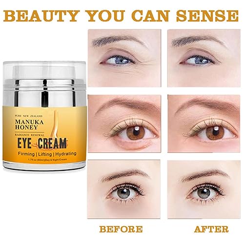 Miniatura 4 de Manuka Honey Eye Cream Anti-aging Eye Cream Anti-arrugas Debajo de los ojos Crema se desvanece líneas finas Levantamiento y reafirmante Mejorar las