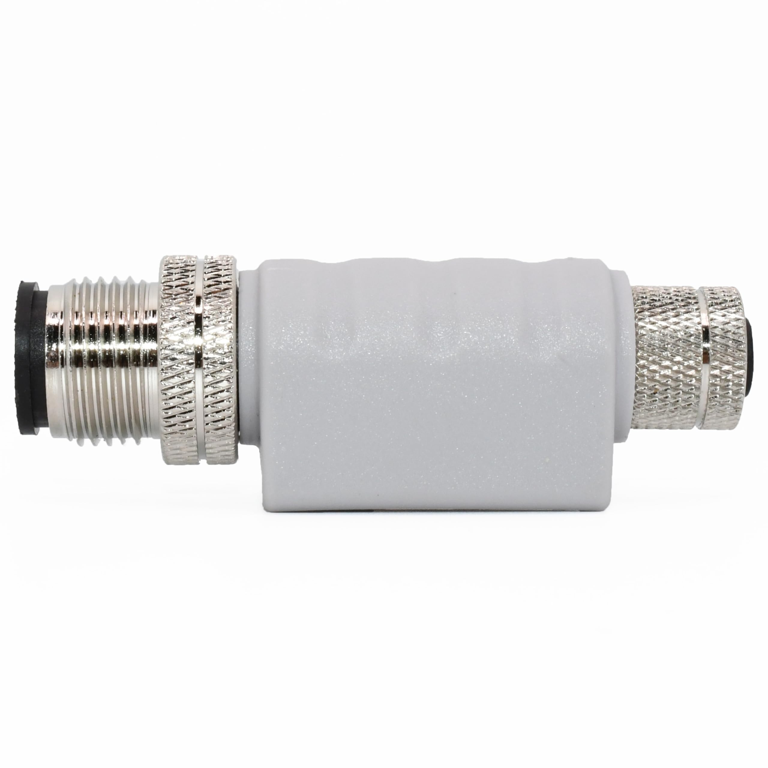 PAPUGA M12 Male to M8 Female Adapter, 4-Pin A-Coded Sensor Connector, Industrial Automation Cable Adapter, IP67, 60V 3A, CE (1 Pack)