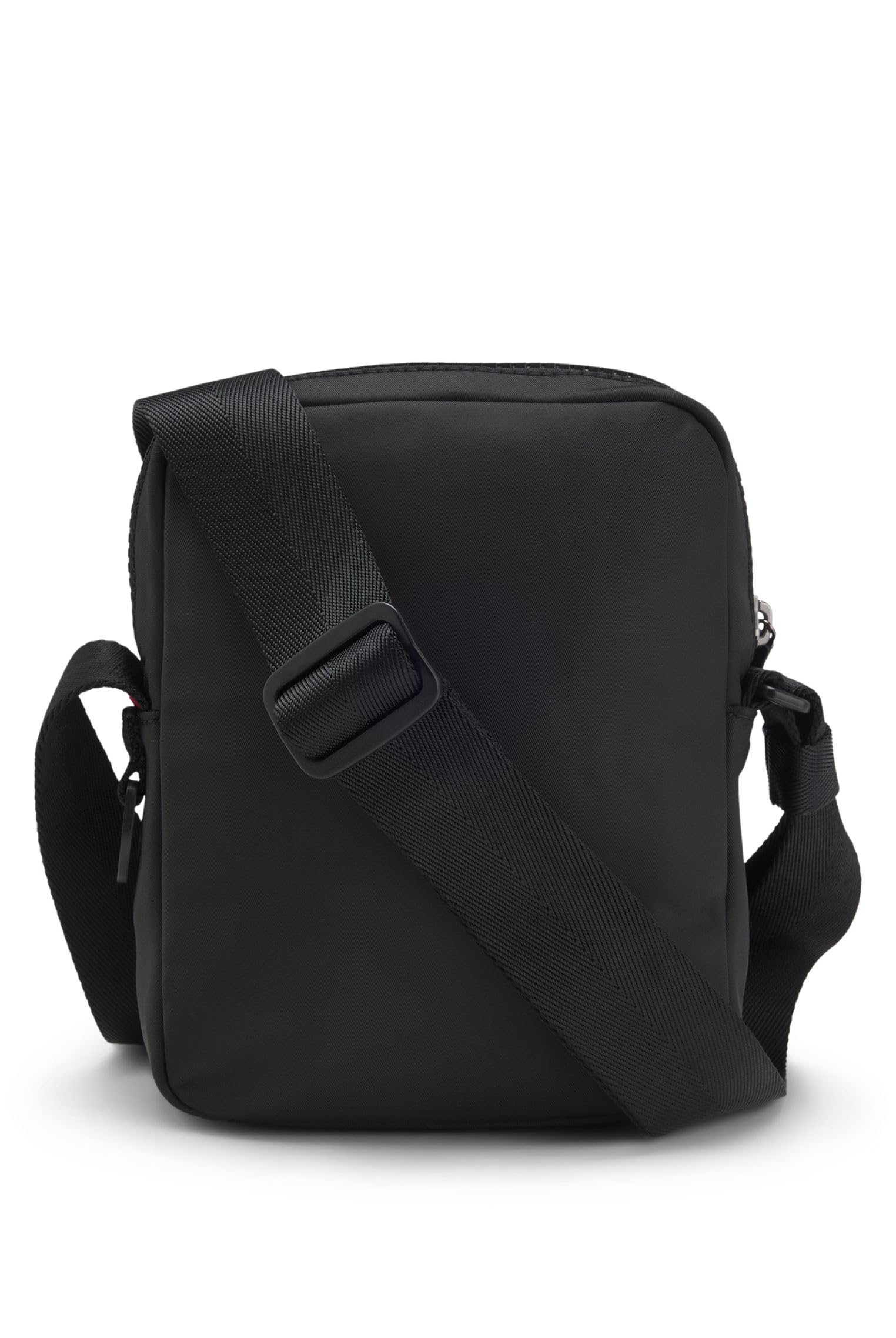 HUGO Herren Ethon 2.0N NS zip Reporter-Tasche mit gummiertem Logo-Label