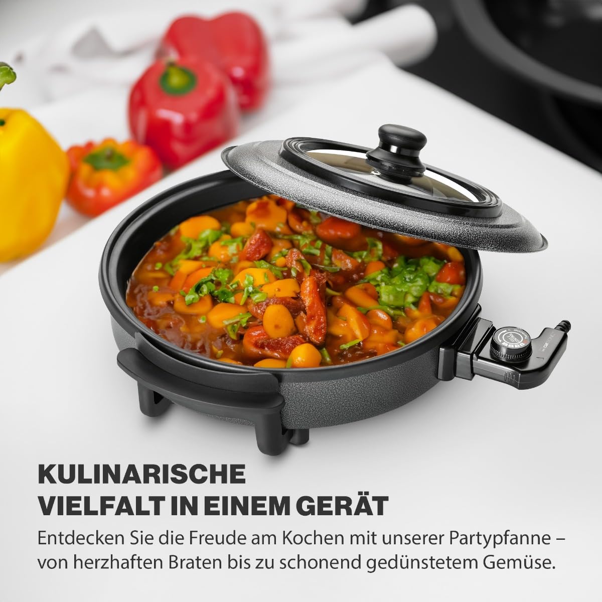 Clatronic PP 3402 Padella Stufati e Arrosti