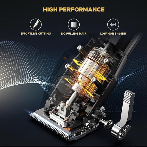 Miniatura 6 de Professional Hair Clippers for Men Cordless Trimmers Kit with LED Display Electric Beard Trimmer for Kid Cordless Beards Trimmer Haircut Grooming