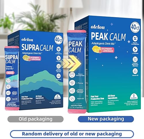 Miniatura 2 de 40 unidades Super Cortisol Calm Drink con glicinato de magnesio, Ashwagandha, L-teanina y vitamina D3  Polvo de glicinato de magnesio para