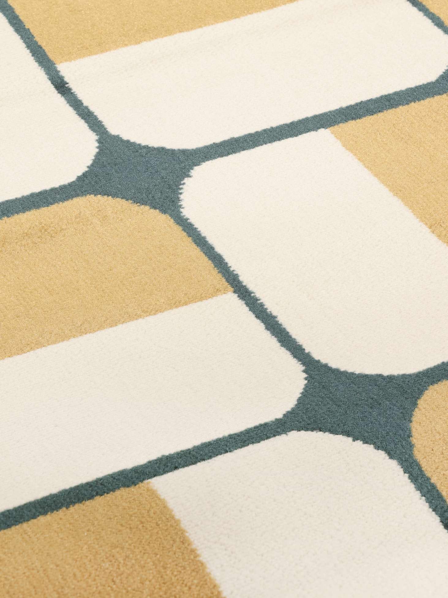 RugVista Miriam Tapis, 80 x 250 cm, Jaune Moutarde
