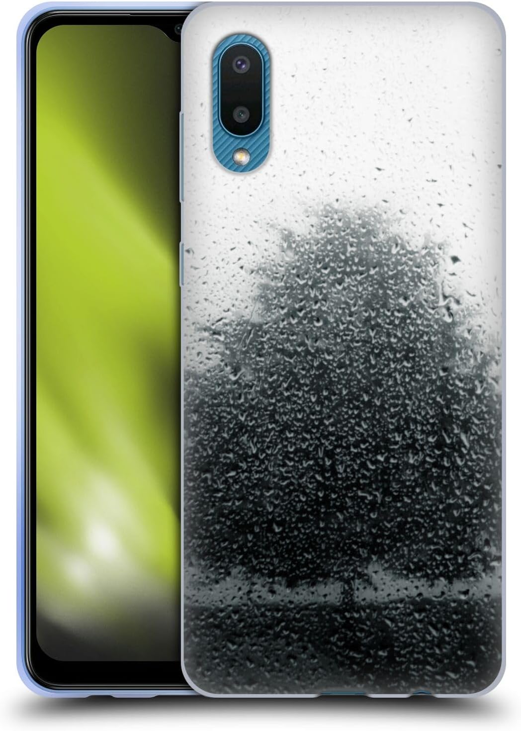 Head Case Designs Officially Licensed Dorit Fuhg Frosted Tree Monotones Gel Case [Military Grade Protection] Compatible With Samsung Galaxy A02/M02 (2021)