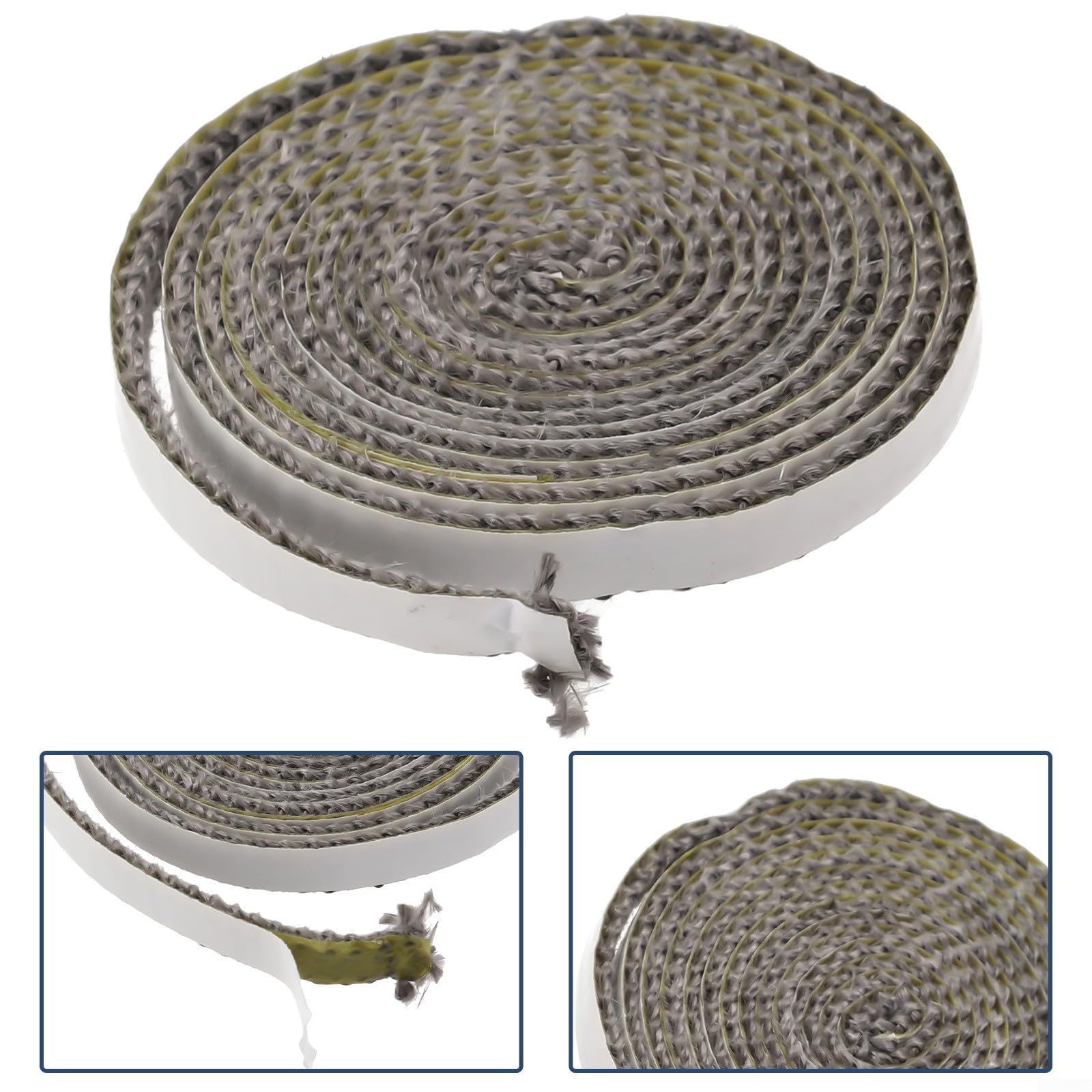 Guarnizione in corda di vetroresina, Guarnizione in corda for stufa a legna in fibra di vetro, 10 mm/15 mm x 3 2 m(10mm)