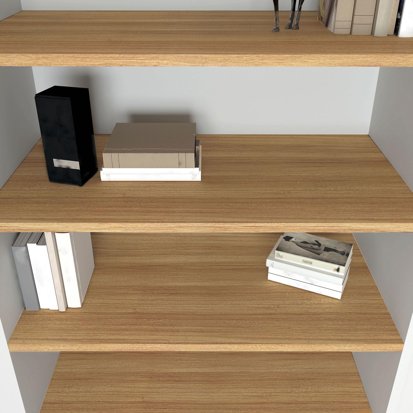 Decotalk Vinilo Encimera Cocina Madera Marrón Impermeable 81X300cm Papel Adhesivo Pared Vinilos para Muebles Cocina Revestimiento Pared Autoadhesivo Vinilo Madera Adhesivo Muebles Wallpaper