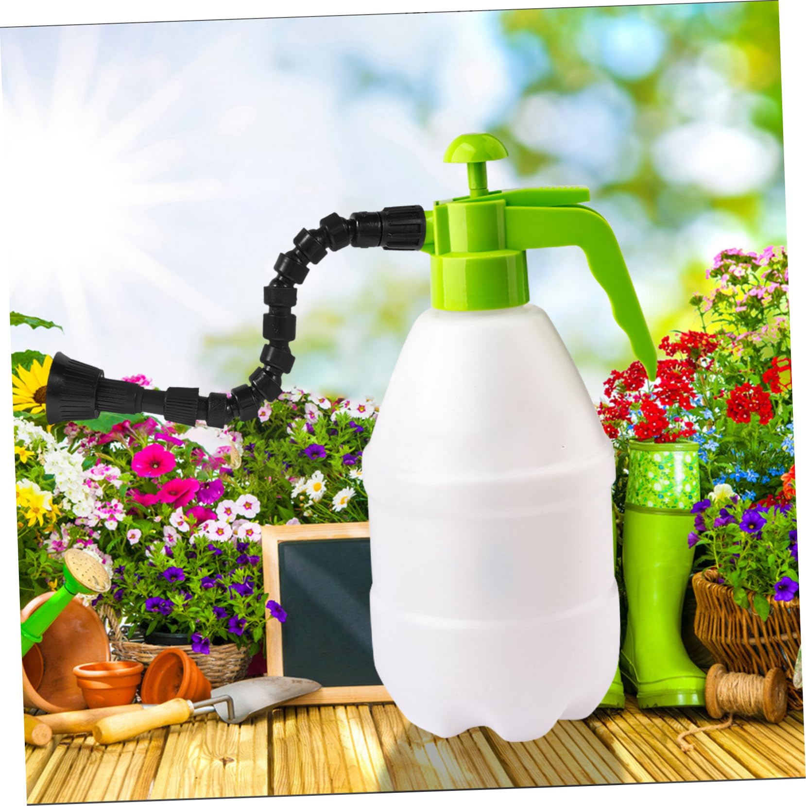 Lange Sprühdüse Für Gartenschlauch - Verlängerung Für Pflanzenbewässerung & Reinigung