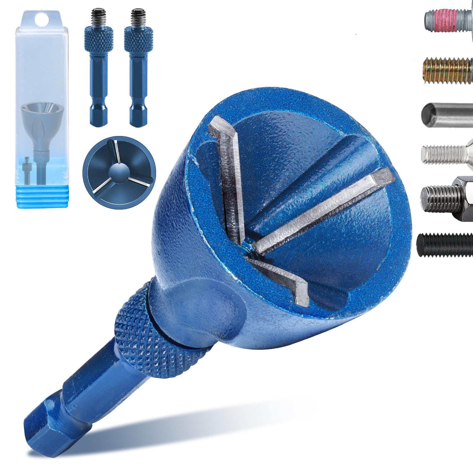 Deburring Tools ORXPLUS Tools Deburring External Chamfer Tool, Tungsten ...
