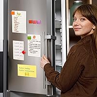 Vista 4 de FINDMAG 24 Piezas Imanes para Refrigerador, Lindos Imanes para Pizarra Blanca, Aula, Imán Transparente para Refrigerador para Imagen, Cocina, Lindo