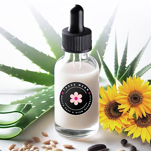 TressMend Alpha Arbutin + suero de ácido kójico, suero facial hidratante para la piel con aloe vera y aceites naturales