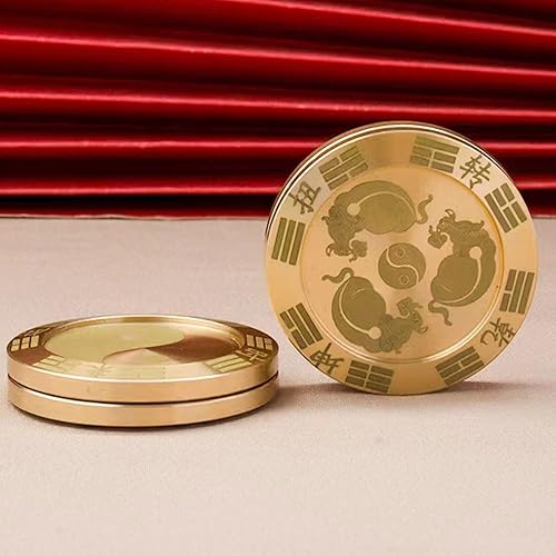 Miniatura 4 de Moneda antiestrés, 4 piezas de metal Fidget Slider Lucky Coin, Haptic Coin EDC Toy Metal Fidget Toys, More Cycle You Played More Luck You Got, Every