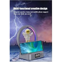 Manyetik M knat sl  Astronot Bluetooth Hoparl r, Tws Radyo, Kablosuz Subwoofer, Rgb, Tf, Aux, Usb