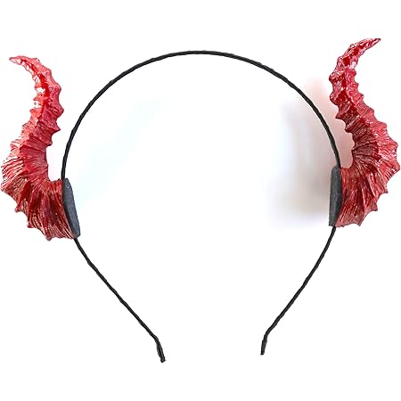 Amazon ペットラバーズ 頭飾造形 悪魔 ツノ カチューシャ レッド Ny 04 デビル 角 なかの由峰 デザイン コスプレ 仮装 通販