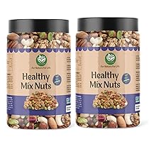 GO VEGAN Combo Pack of Natural Mix Dry Fruits and Nuts