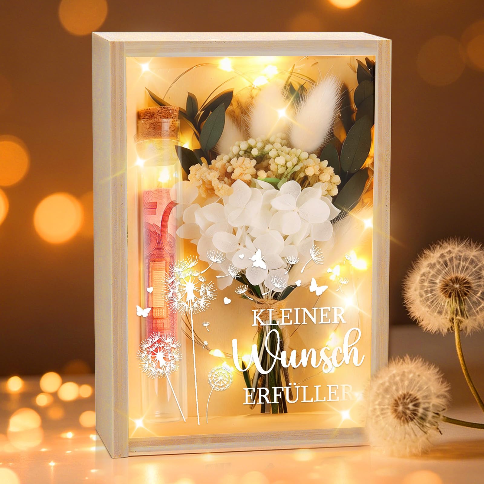 TUZELIYA persönliches Geschenk, Geburtstagsgeschenk, Geldgeschenk, Weihnachten Geschenkbox