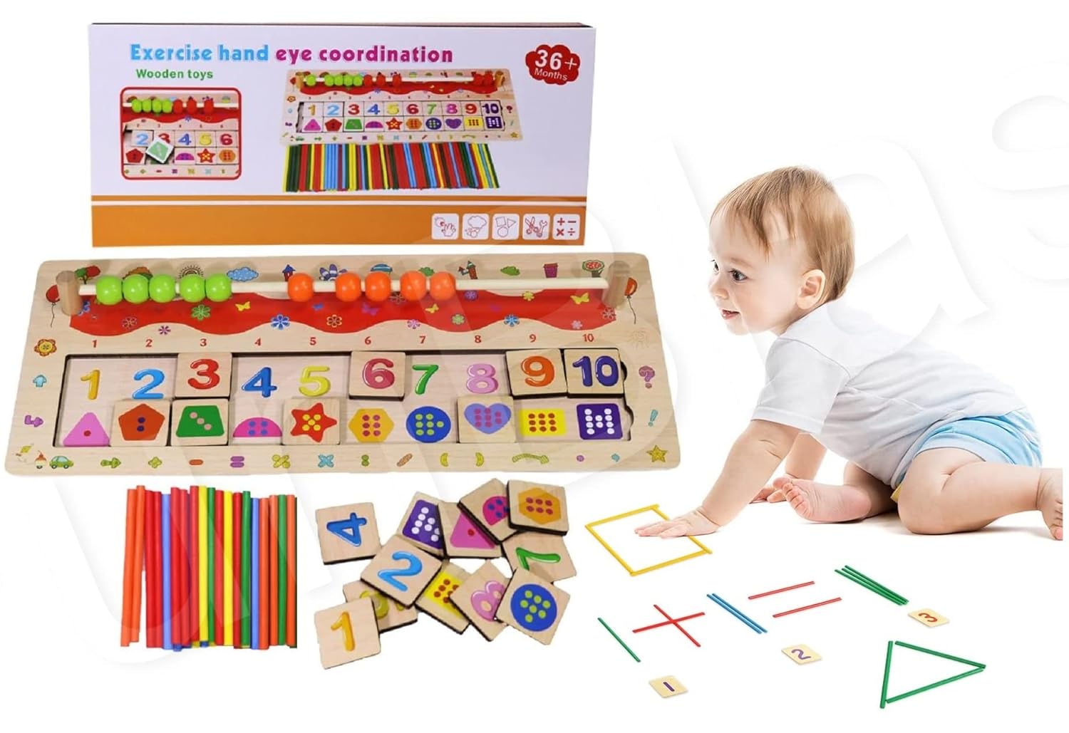 FunBlast Digital Computing Learning Box for Kids MultiFunctional