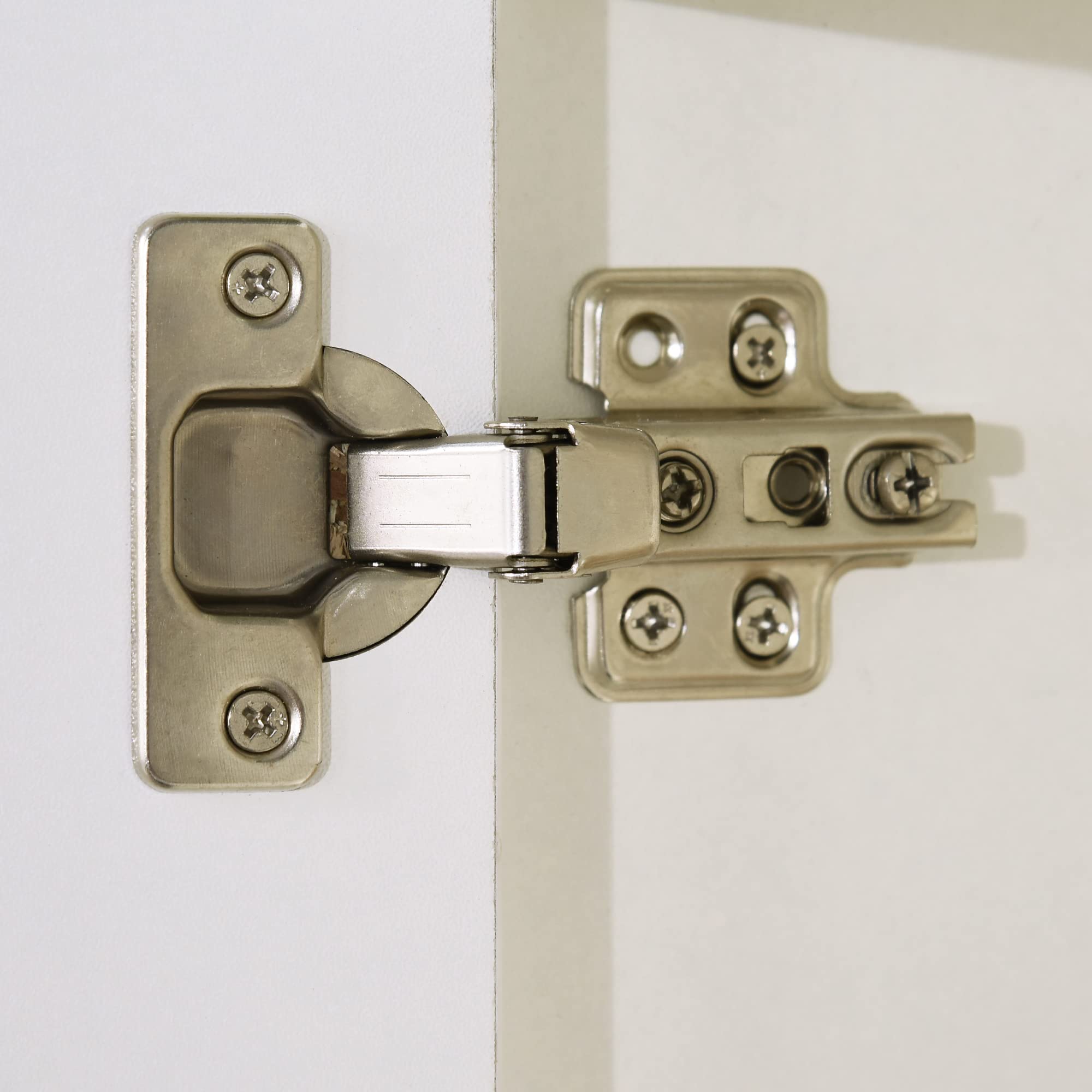 kleankin Armario Alto de Baño Estantes Ajustables 30x33x165 cm Blanco | Columna Auxiliar de Baño, 5 Niveles, Armario Multiusos, para Ducha Aseo Dormitorio