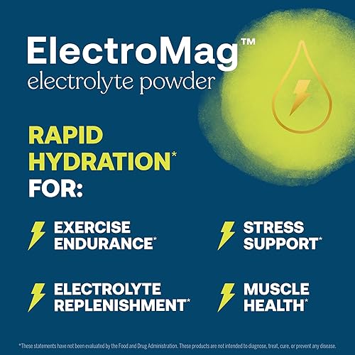 Miniatura 3 de True Grace ElectroMag - 16 paquetes de barras (paquete de 2) - Limón limón - Polvo de electrolitos para una hidratación rápida - sodio, potasio,
