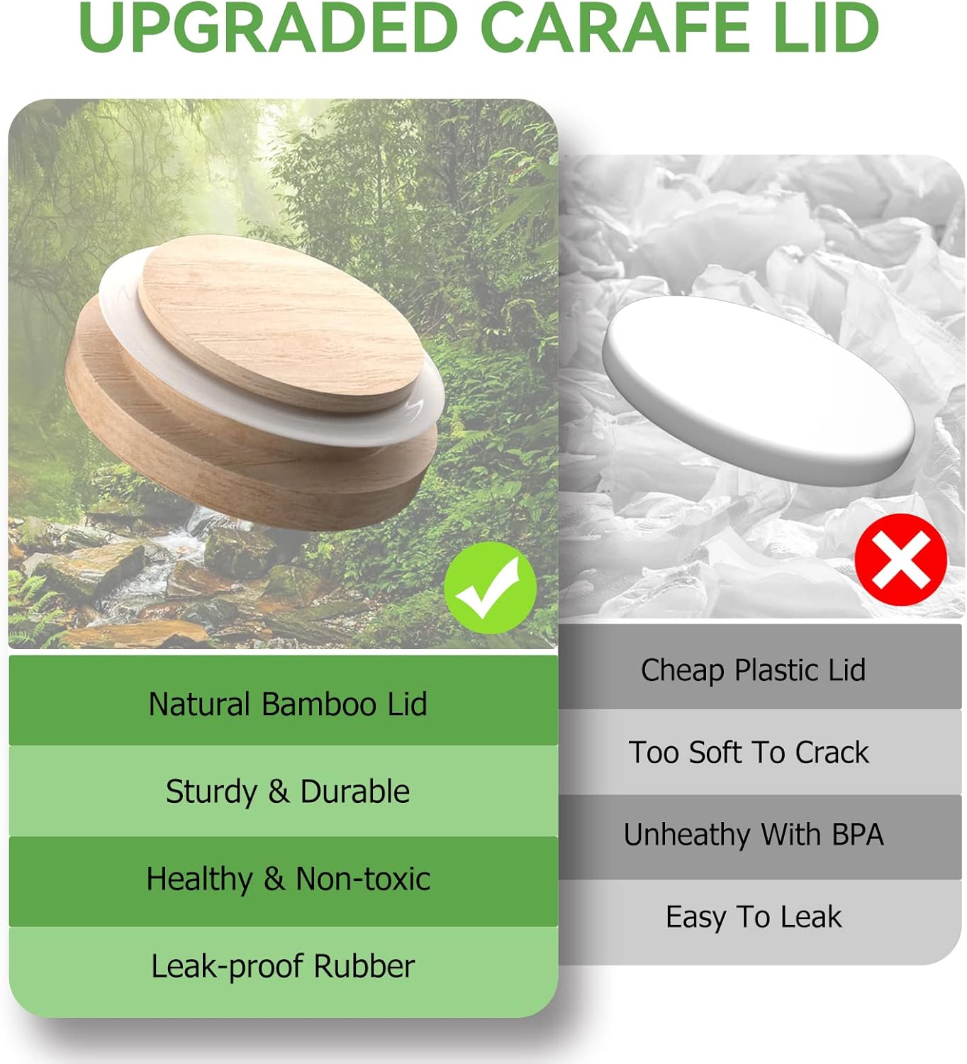 4 Pack Glass Carafe Pitchers with Lid and Tag, 1 Liter Water Iced Tea Beverage Pitcher Set, Milk Juice Container for Refrigerator, Glass Juice Pitcher for Lemonade Drink Brunch Decor Mimosa Bar Party : Home & Kitchen