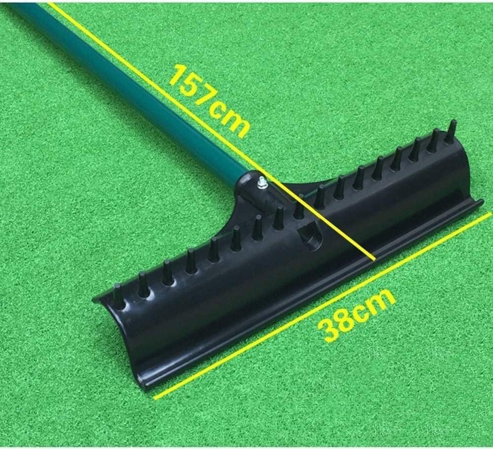 Dwustronna grabia do piasku golfowego z lekkim aluminiowym uchwytem do konserwacji bunkra i użytku w ogrodzie