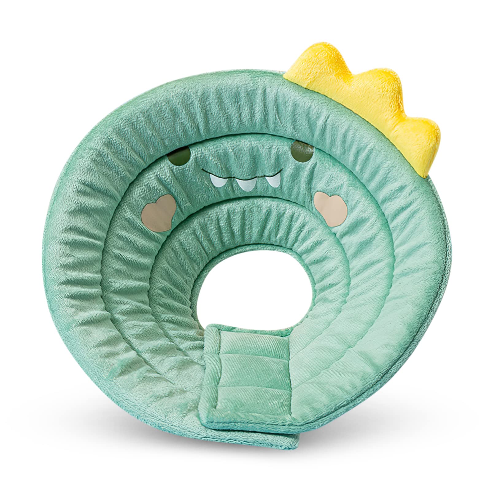 ALLSOPETS Collar para Perro Suave Collar Isabelino Gato Collar Campana Perro Collar de Recuperación para Gato Collarines para Curar Heridas Verde