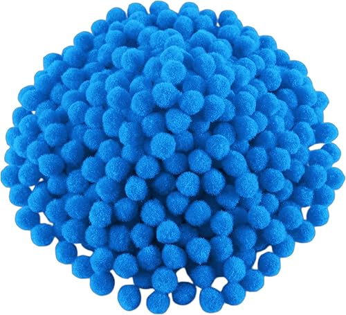 Vista 48 de Shappy - 2000 pompones de 0.236 in para manualidades, suministros para el trabajo y manualidades Red