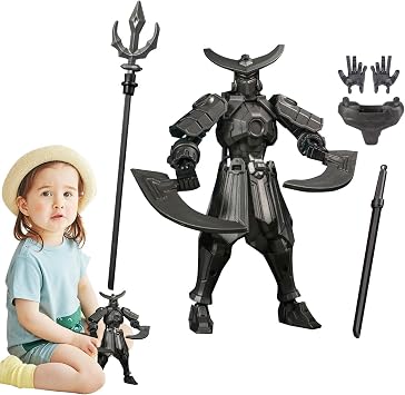 3D Printed Action Figure Stylish 360  Rotation