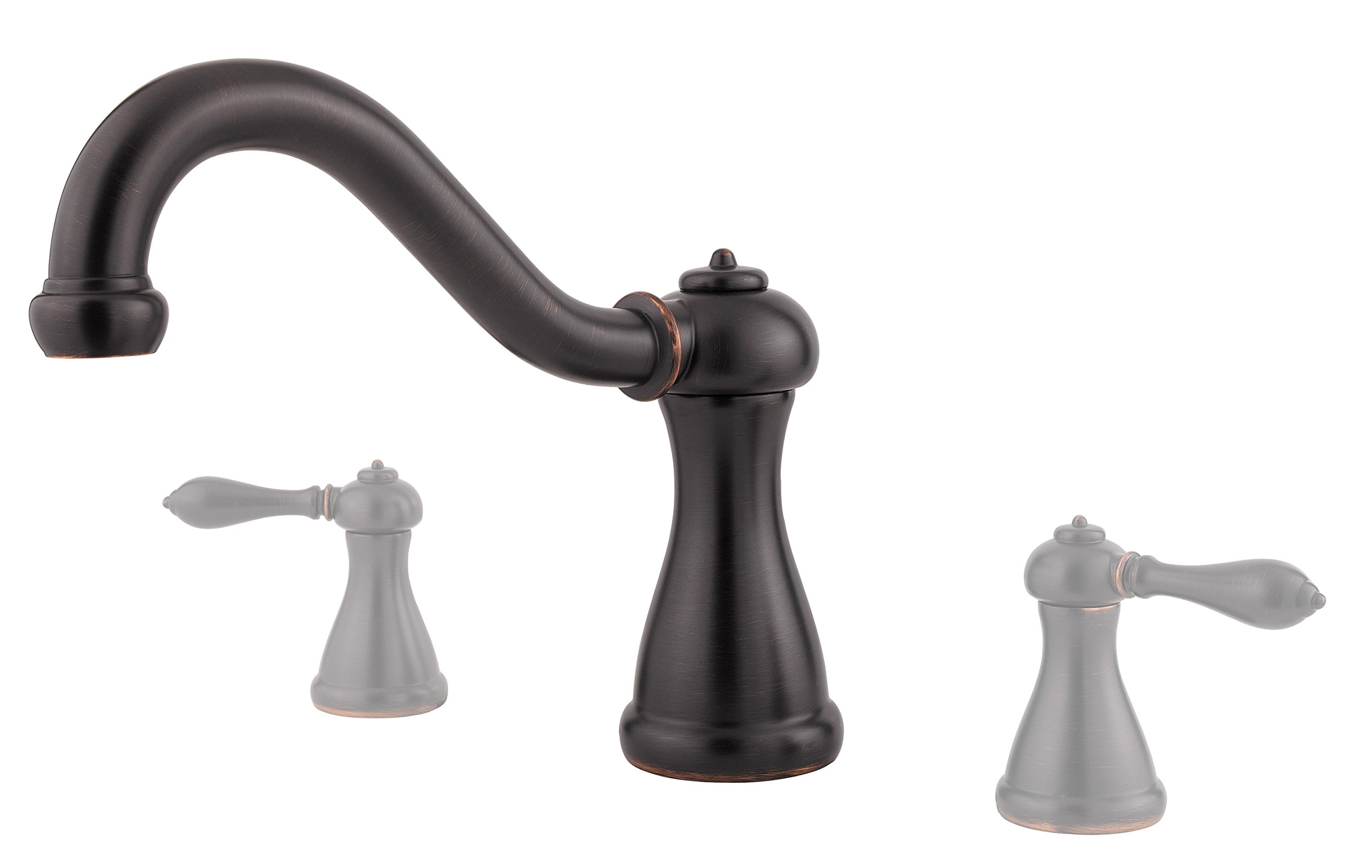 Garniture de baignoire 3 trous haut de gamme style rétro Price Pfister