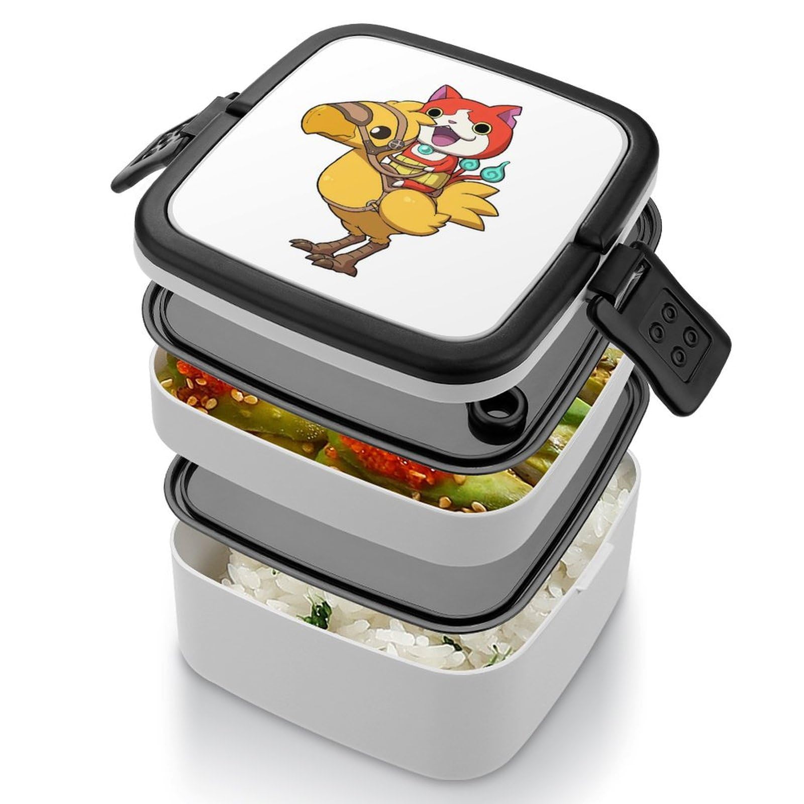 Amazon | 妖怪ウォッチ ランチボックス 2層 二層ランチボックス 弁当箱