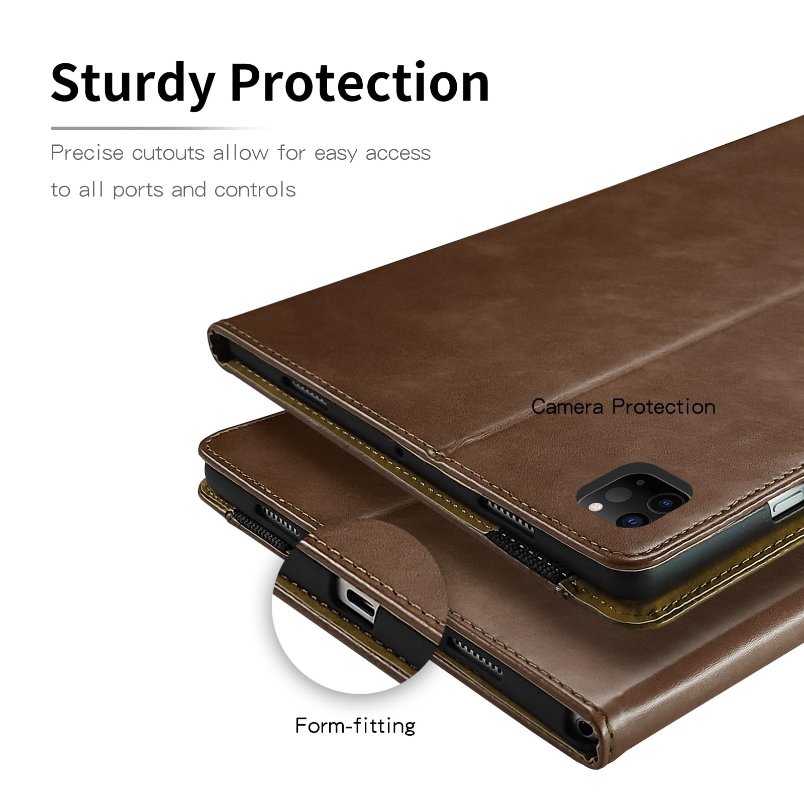 Custodia In Pelle PU Con Supporto Per IPad Air 13'' 2024 (M2) - Magnetica, Antigraffio